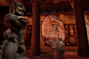 screen capture of VR level