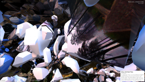 Crystals of Memory, 2022, metaverse audiovisual environment