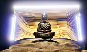 screen capture of VR level