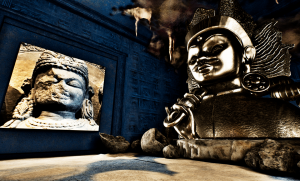 screen capture of VR level